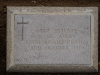 Struma Military Cemetery - McAuley, J